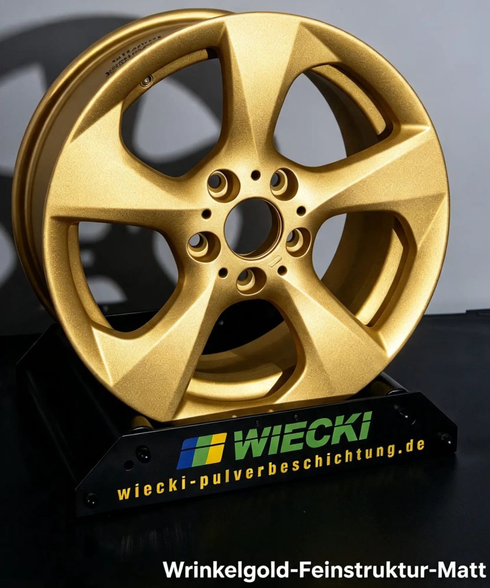 Wrinkelgold-Feinstruktur-Matt