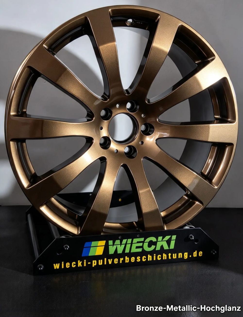 Bronze-Metallic-Hochglanz